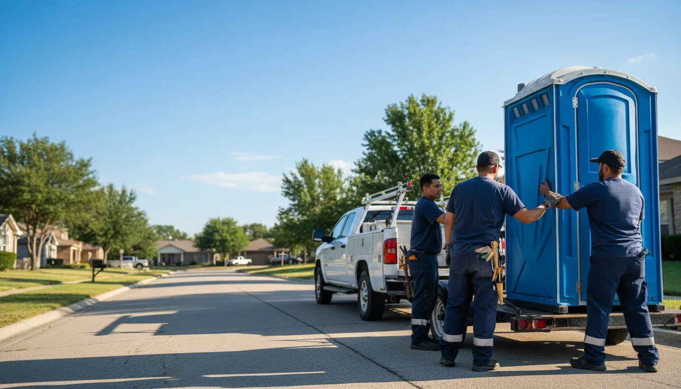 Portable Toilet Rental in Garner, KY near me